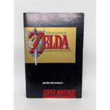 Manual The Legend Of Zelda A Link To The Past Original Snes
