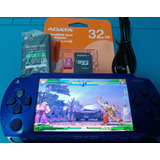 Psp 1000 Azul Funcional 100% Estetica 7.5 Bateria Incluida