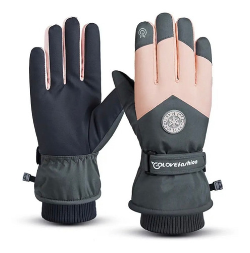 Guantes Térmicos De Invierno Ski Nieve -20 Impermeables