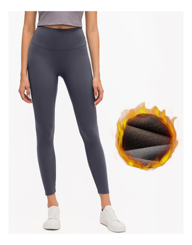 Medias Afelpada Lycra Mallas Deportivas Leggin Levanta Pompa