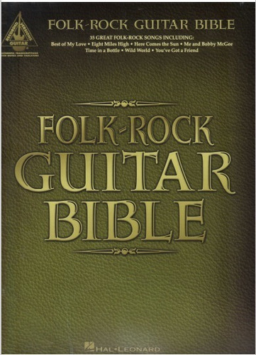 Folk Rock Guitar Bible - Partitura Y Tablatura Guitarra 