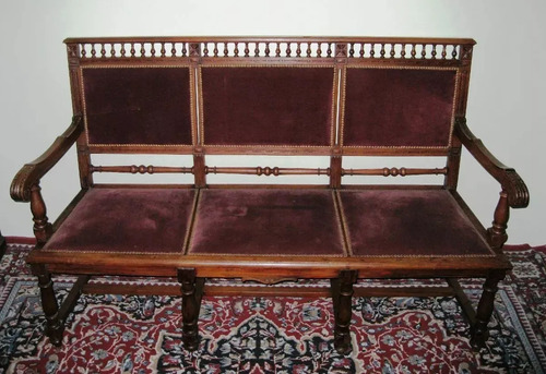 Sillón Sala Colonial Español Vasco Provenzal Inglés Antiguo