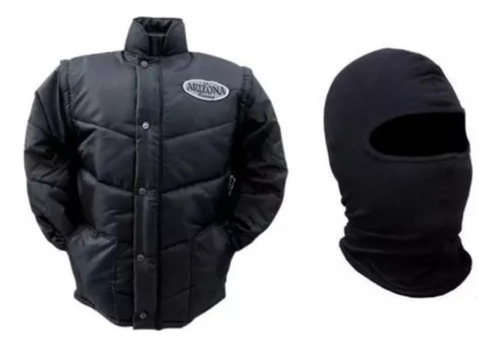 Jaqueta Arizona Basica Motoboy + Balaclava Envio Imediato