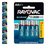 42 Pilhas Alcalinas Aa 2a Pequena Rayovac 7 Cart