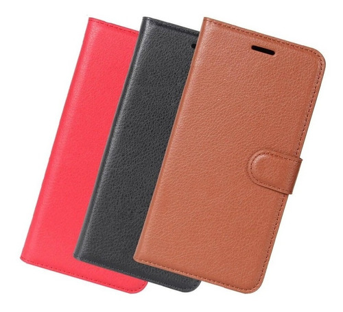 Funda Cartera Piel Para Samsung Galaxy Note 10 Plus