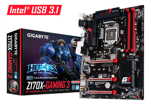 Motherboard Gigabyte Ga-z170x-gaming 3 Reparar O Repuesto