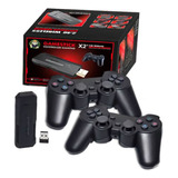 Kit 2 Controle + Game Gd10 + Cartão De Memoria + 128gb