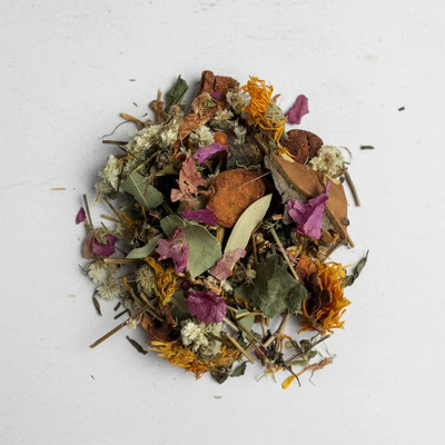 Tisana Antigripal Abango Té Natural Compuesto Tos Y Asma 1kg | Envío gratis