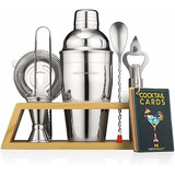 Kit, Juego De Utensilios Mixology Bartender Kit With Stand |
