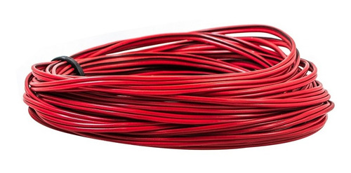 Cable Bipolar Paralelo Perfil 8 P/bafle 2x0.50mm Rojo-negro