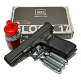 Pistola Co2 Umarex Glock 17 Gen5 Blowba Mos 21 Tiros + Combo