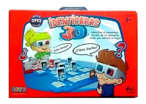 Juego De Mesa Identicaras Con Lentes 3d Fd171112 810-0072