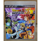 Dragon Ball Z Battle Of Z, Jogo Original De Ps3 Mídia Física