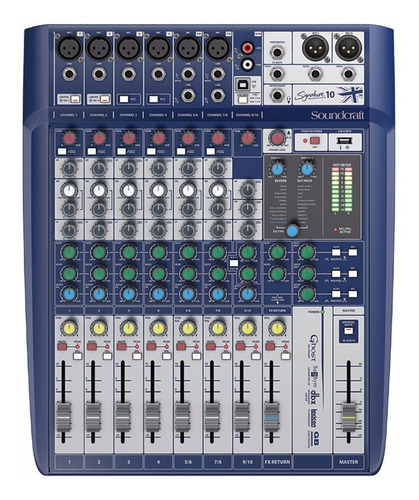 Consola Soundcraft Signature 10 Signature De Mezcla 