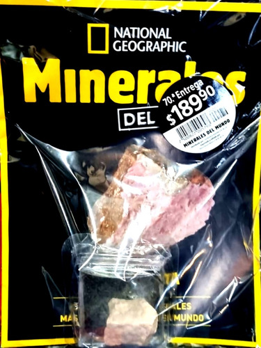 Minerales Del Mundo National Geographic #70 Rodocrosita Nuev