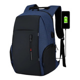 Mochila Back Pack Súper Calidad Casual Gym Viajes Usb Rw L-r