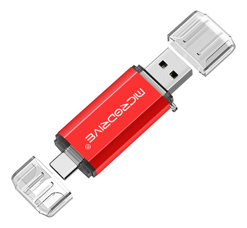 Kit Memorias Usb 64 Gb Pendrive Classic Tipo-tc Red Usb