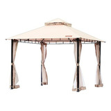 Gazebo Para Exteriores Con Mosquitera, 10x10 Pies