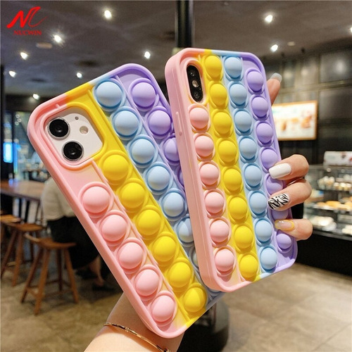 Case Popit Para iPhone 6 7 8 Plus X 11 12 Pro Max