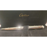 Pluma Cartier Con Oro Y Zafiro