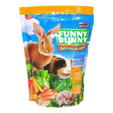 Kit Funny Bunny Com 2 Pacotes De 1,8 Kg Coelhos/roedores