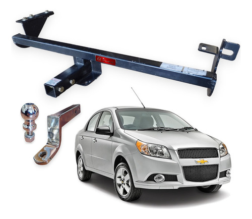 Enganche Trailer Completo Chevrolet Aveo, Reforzado, El Puma