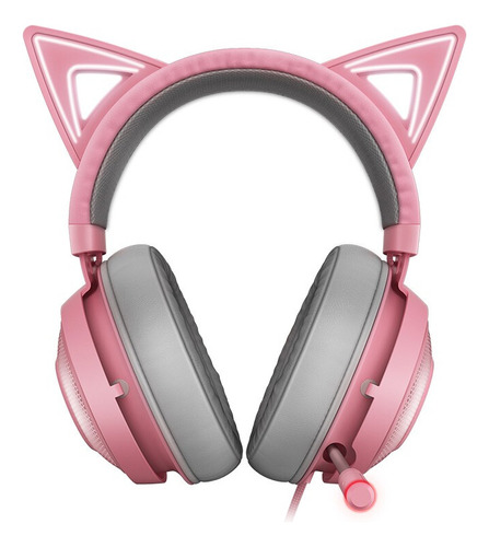 Audífonos Para Juegos Razer Kraken Kitty Tnx 7.1 Con Sonid