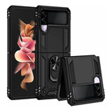 Funda Reforzada Anillo Compatible Con Samsung Z Flip 3 5g