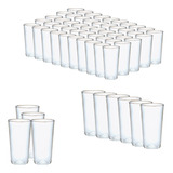 60 Set Vasos Desechables Vaso Plastico Vasos Acrilicos 300ml