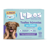 Toallitas Húmedas Para Mascotas Ludos 4 Pack 80 Pzas C/u