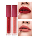 Niina Secrets Batom Líquido Skinny Matte / Kit 2 Cores Cor Terracota Orquídea / Vermelho Hibisco