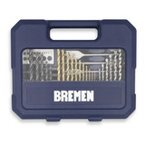 Set Kit Bremen 82 Pz Mechas Puntas Paleta Titanio 7726