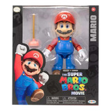 Boneco Articulado Mario Desentupidor 4264 Super Mario Sunny