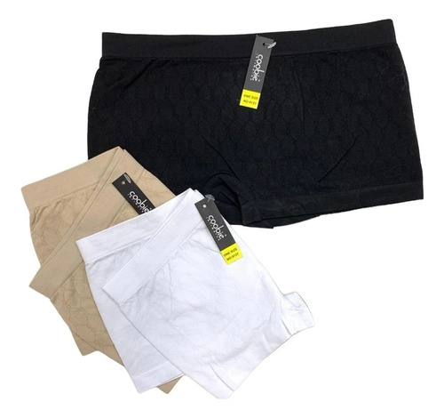 Paq 3 Pzas Boxer Microfibra Coobie 9127 Mujer Adultos