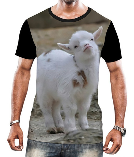 Camiseta Camisa Animais Da Fazenda Cabra Cabrito Bode Hd 3