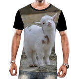 Camiseta Camisa Animais Da Fazenda Cabra Cabrito Bode Hd 3