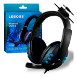 Headset Gamer C/microfone Para Ps4 Xbox One Fone Ouvido P2
