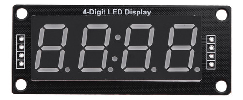 And Módulo De Pantalla Led Tm1637, Reloj Con Tubo And