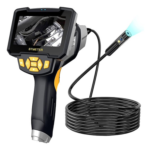 Dual Lens Industrial Endoscope, Inspection Camera Handheld D