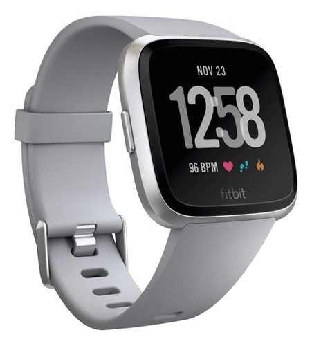 Fitbit Versa Smart Watch - Reloj Inteligente, Aluminio Gris.