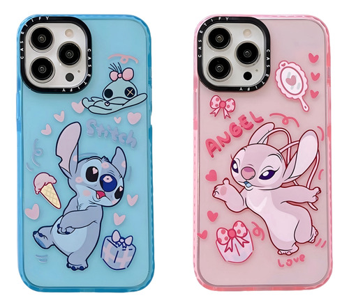 Funda Lilo Y Stitch De Disney Para iPhone Estilo Casetify.