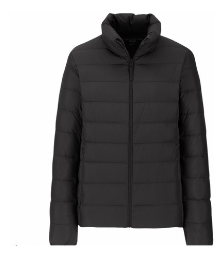 Campera Uniqlo Ultra Light Down Jacket Mujer Negro Original