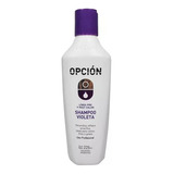 Shampoo Matizador Violeta Opcion Cabello Rubio X225ml