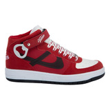 Tenis Bota Casual Panam 0051 Rojo Caballero Msi