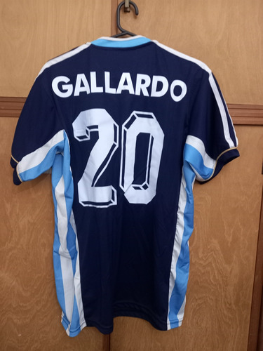 Camiseta Argentina Gallardo 1998 Suplente