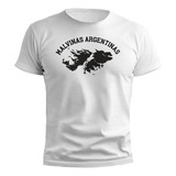 Remera Islas Malvinas Argentinas  Diseño Exclusivo