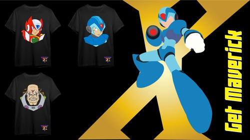 Playera Megaman Sigma Zero