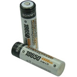 2 Pilas Batería Recargable 18650 De 4800 Mah 3.7v 