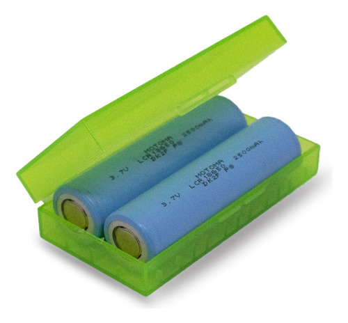 Pila Recargable 18650 Motoma 2500mah Alta Desc Caja X 2 Unid