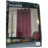 Cortinas Black Out Mashini 140x220cm Bloqueo De Luz 